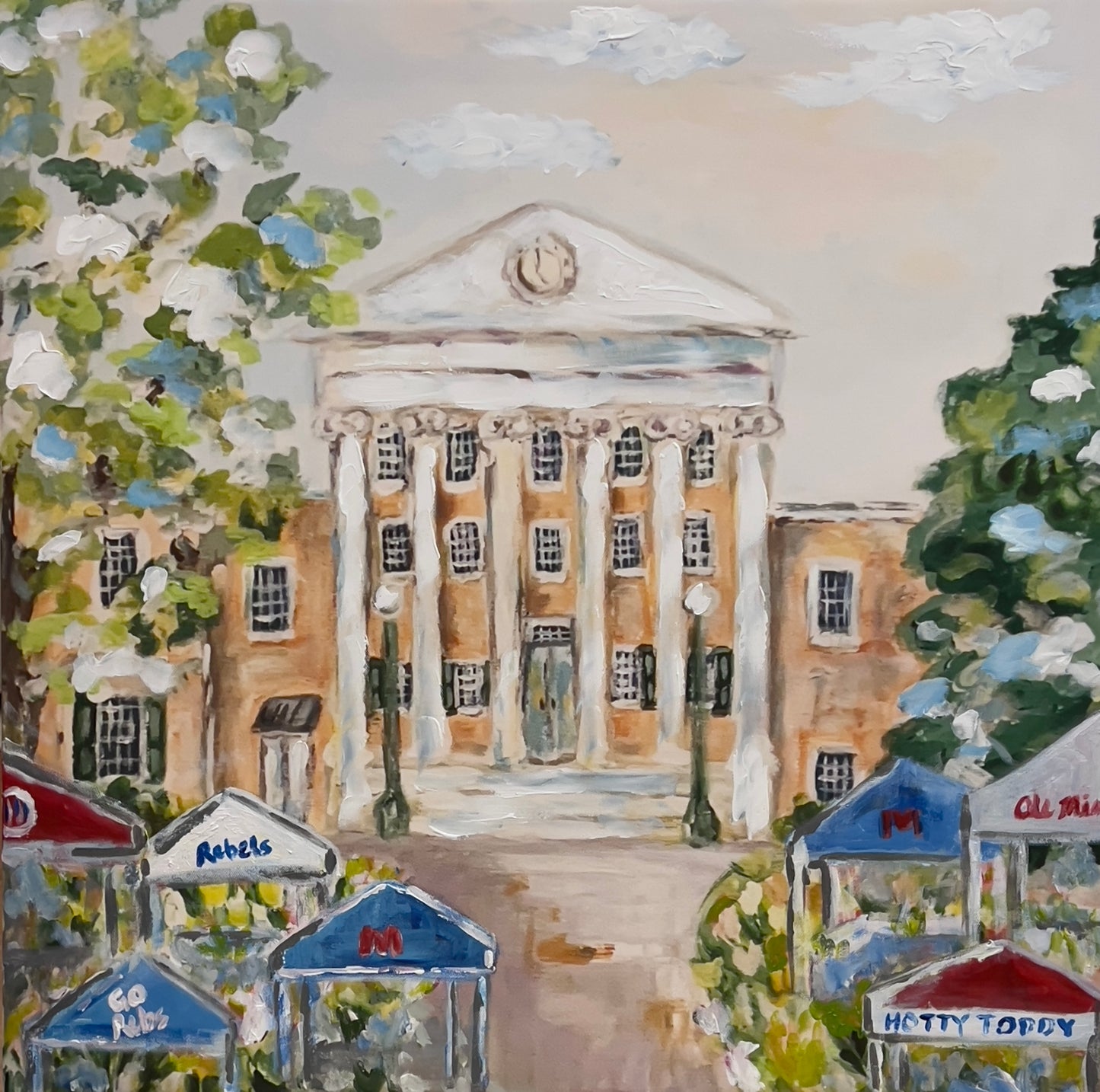 Ole Miss Lyceum Tents
